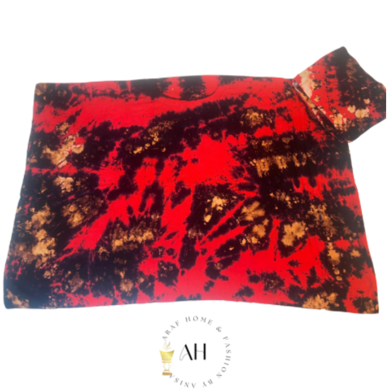 Red splash Baati set
