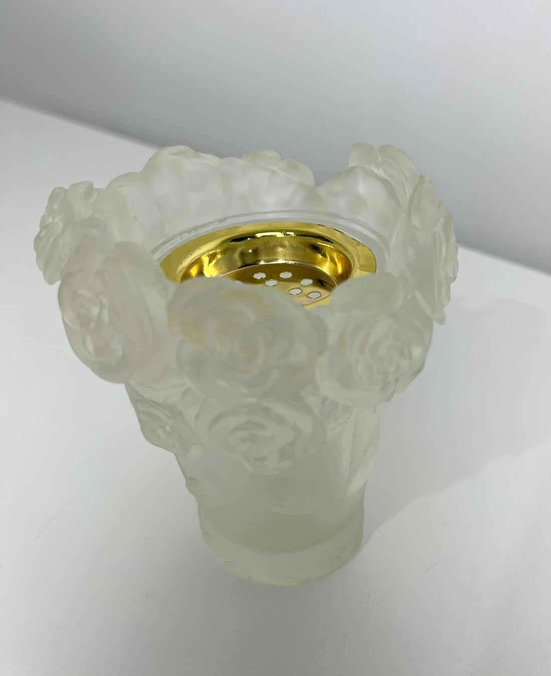Off White floral frost Burner