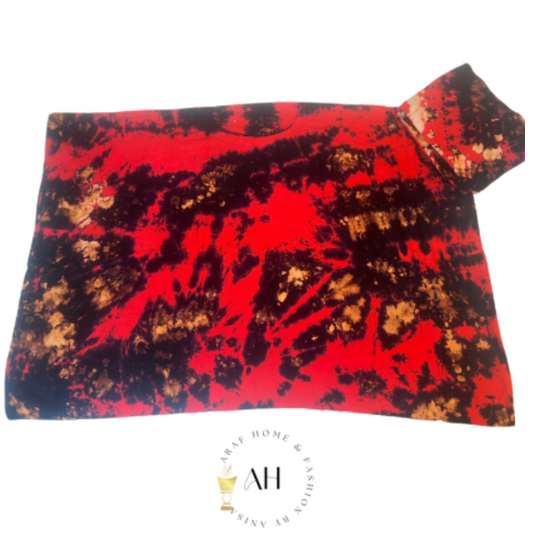 Red splash Baati set